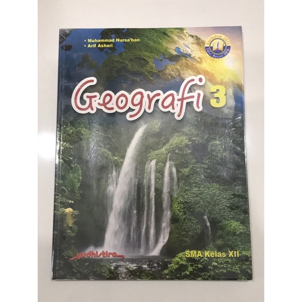 BUKU GEOGRAFI 3 yudhistira SMA KELAS XII / KELAS 12 SMA
