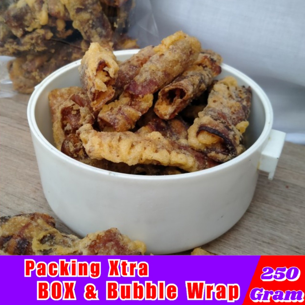 

Jajanan Jadul Sale Pisang Gulung 250gr / Pisang Sale Gulung - Hufaida Snack makanan ringan
