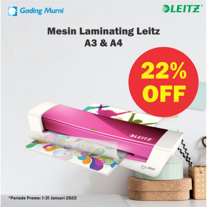 

MESIN LAMINATING LEITZ A4 EU 230V