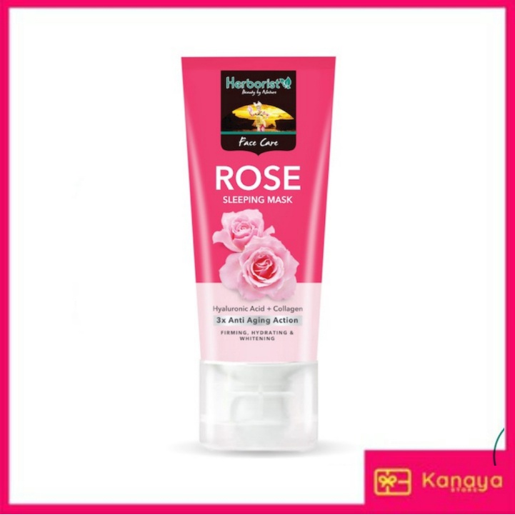 Herborist Sleeping Mask (Masker Wajah) Rose