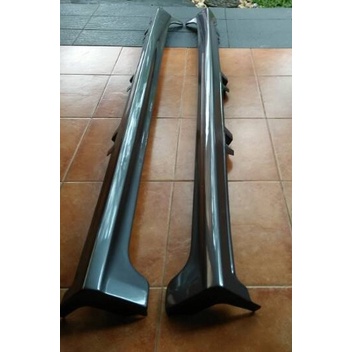 side skirt brio RS 2019 MERAH,modern steel,kuning,putih,hitam