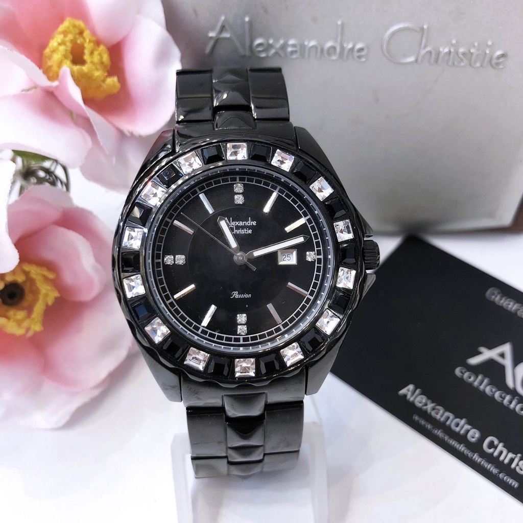 Jam Tangan Wanita Original Brand Alexandre Christie Watch AC 2239 Garansi Toko 1Tahun Tampilan Quart