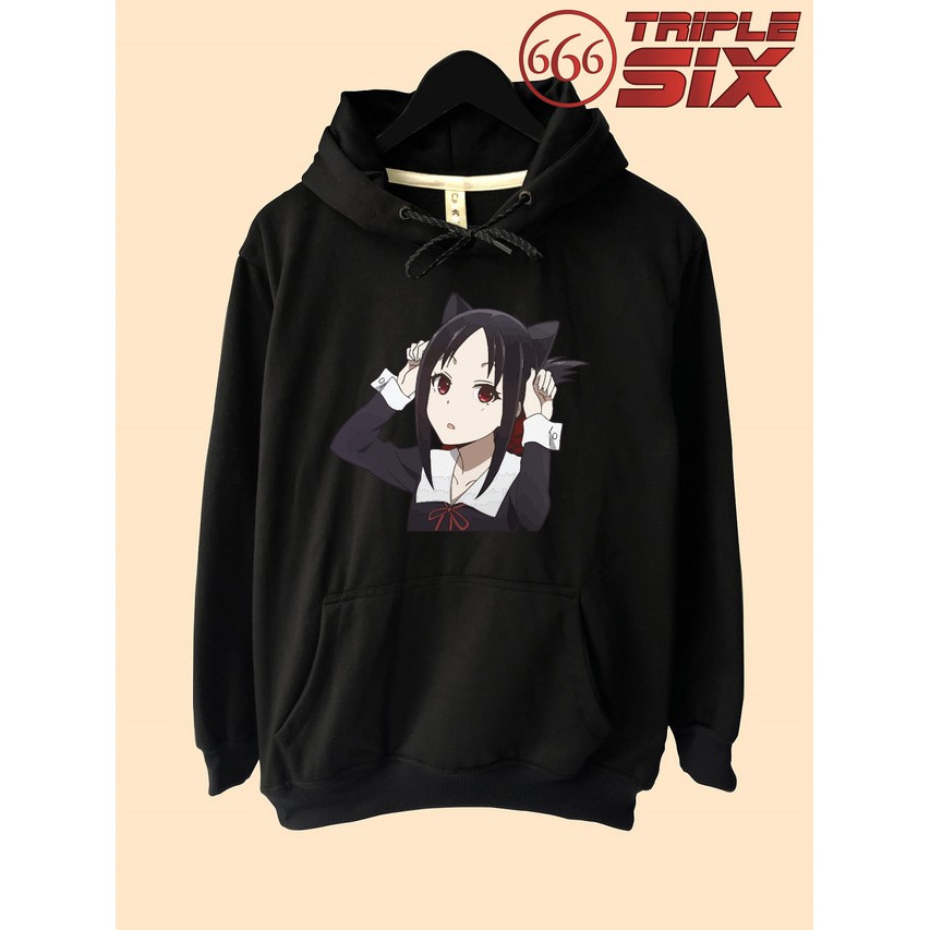 Jaket Hoodie Anime Kaguya sama cat Love is war