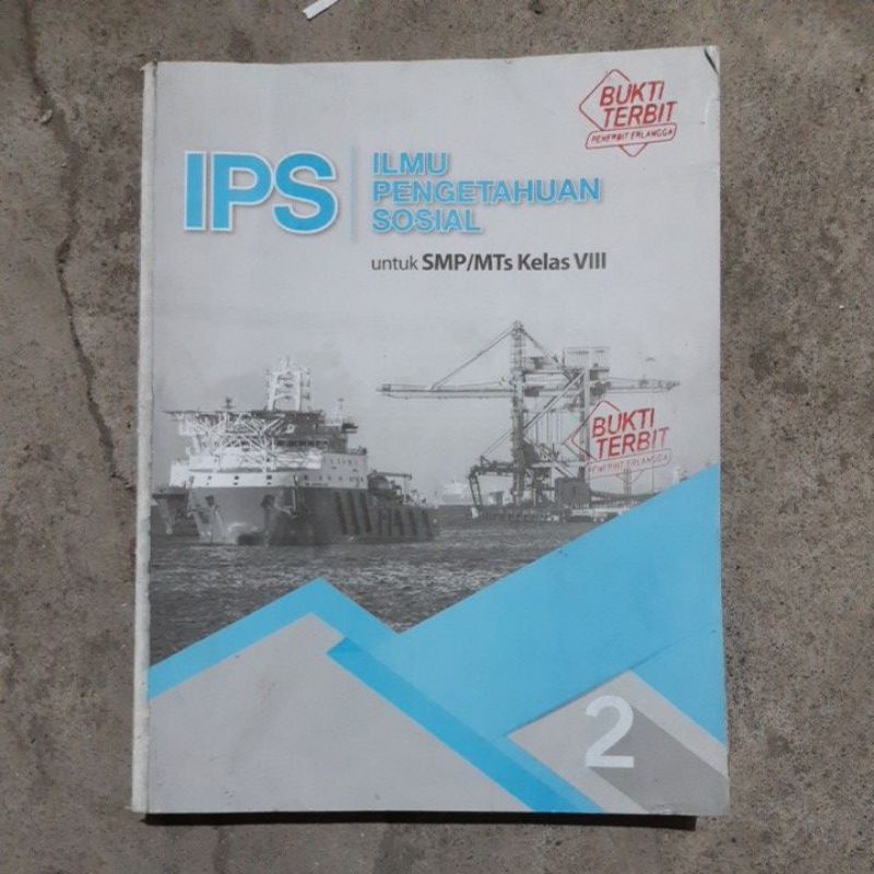 buku IPS. Ilmu Pengetahuan Sosial smp kls 7.8.9 revisi kurikulum 13. Esis-Ips 8 tanpa cover