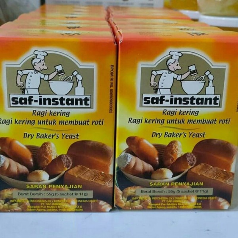 

Ragi Kering SAF INSTANT 11GR