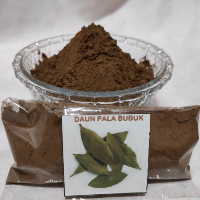 

Daun pala bubuk 100 gram (100% daun pala )