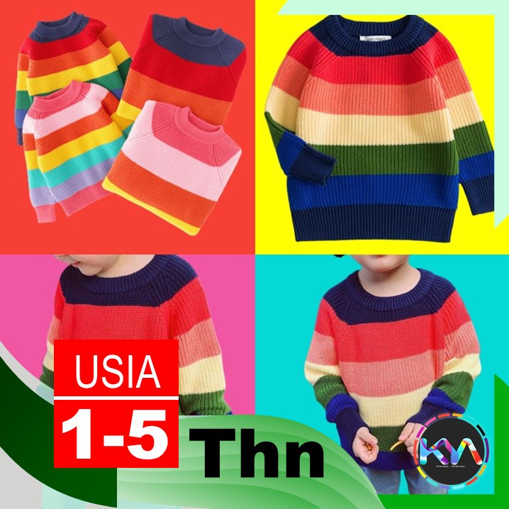 Outerwear  Switer Anak Laki laki 1 - 5 Tahun / Sweater Anak Cowok Casual Terbaru, Switer Anak Kids L