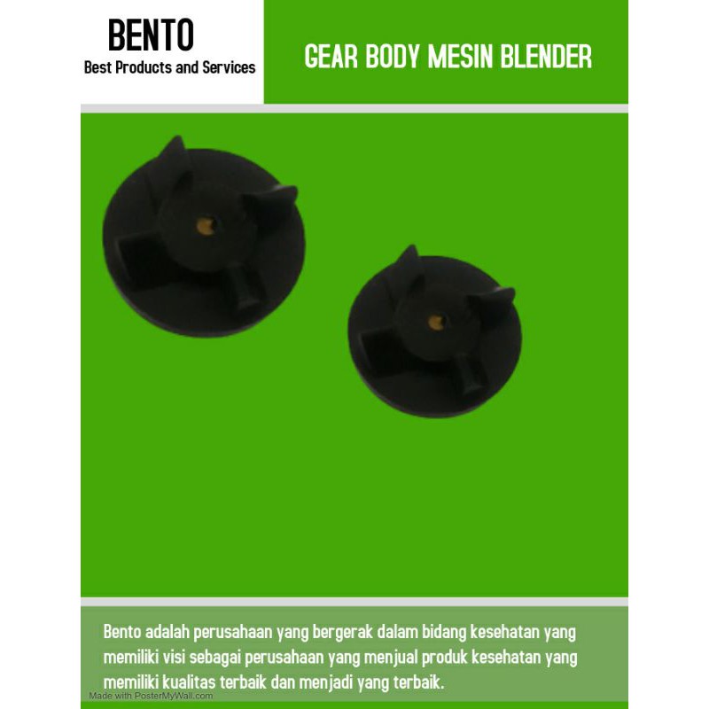 Gear body mesin blender obat merk sci