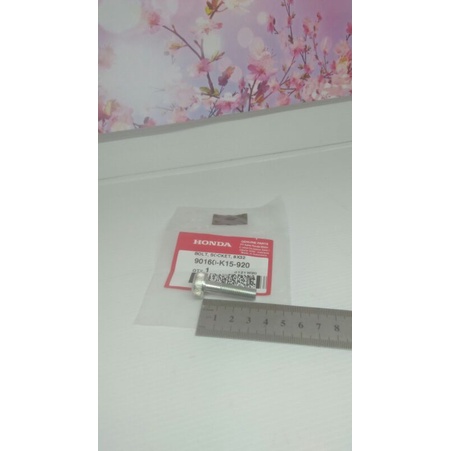 bolt socket 8x32 baut L tanam segitiga atas cb 150r original honda