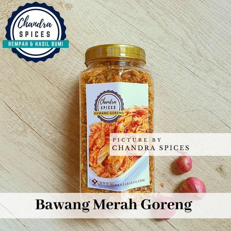 

Bawang merah goreng 250 gr (botol)