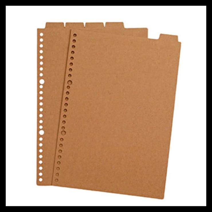 

Paper Divider A4 Muji - Pembatas Binder A4 Muji