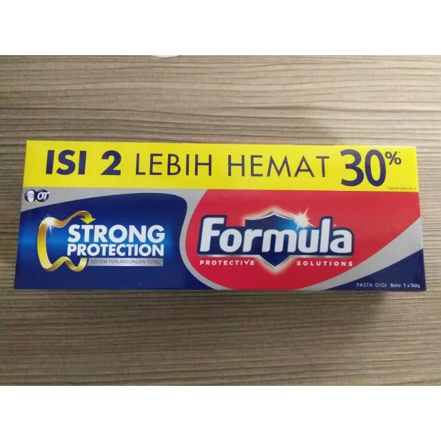 Formula Pasta Gigi 160 Gr Strong 2s (102810)