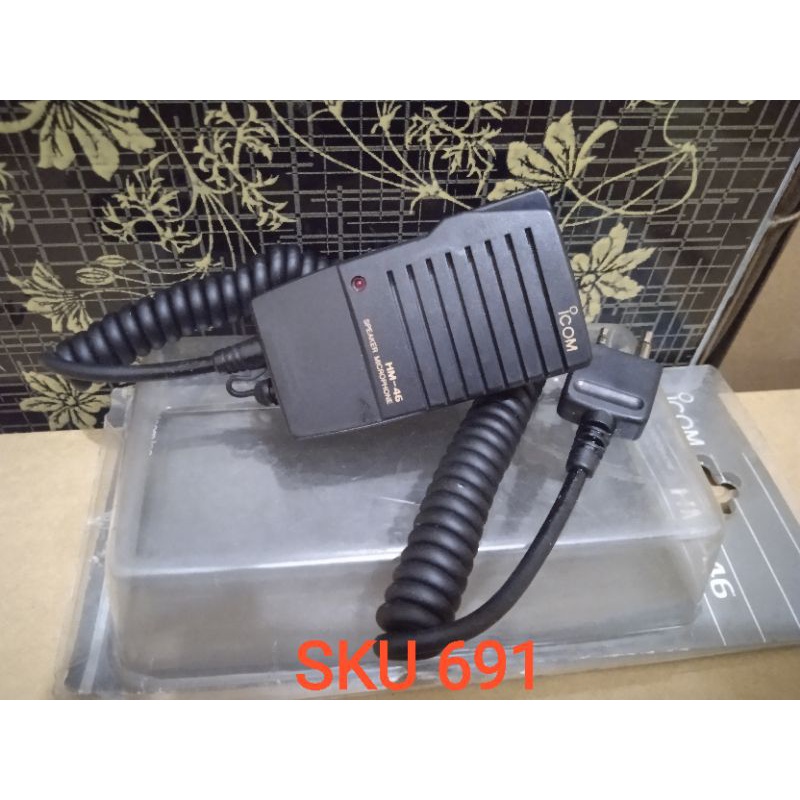 Microphone Extra mic HM 45 Ht Icom Original