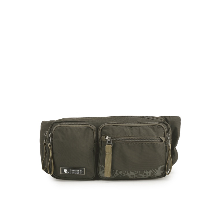 Tas LOMBARDI GIOVANNI ORIGINAL 71883 Tas Pinggang Waist Bag Pria Cowok