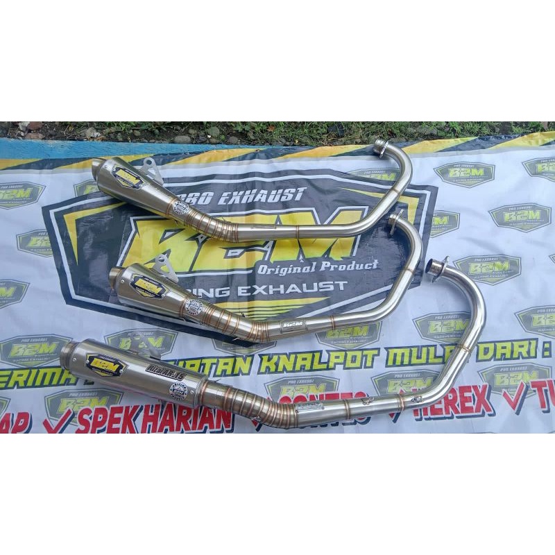 knalpot cb/MP/gl original b2m racing exhaust