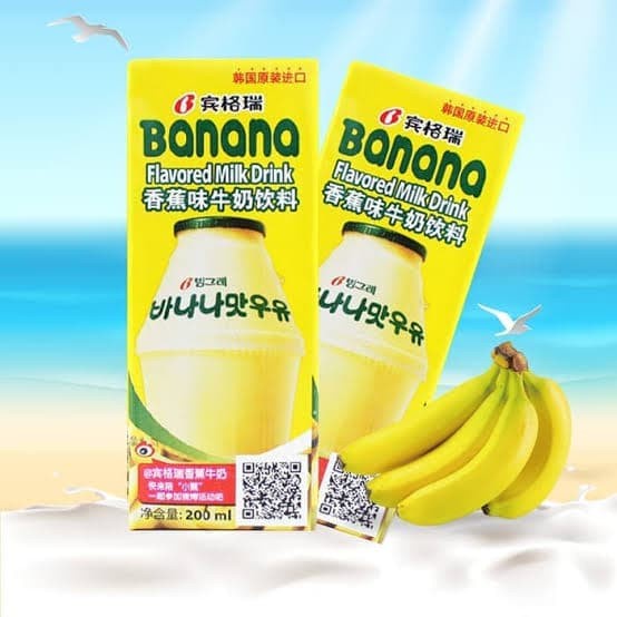 

c011cc Bundle Of 3 Binggrae Banana 200 Ml Susu Korea Rasa Pisang Xa201As