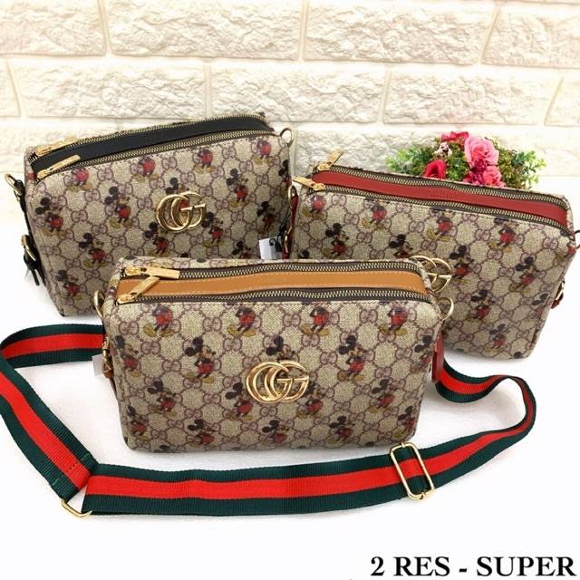 Tas GUCCI MICKY DEWI 2RES IMPOR