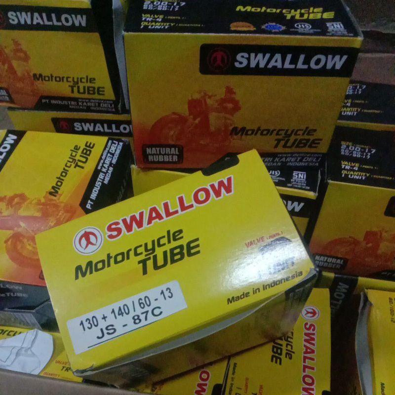Ban Nmax Belakang Dalam Motor N-Max Ring 13 SWALLOW TUBE 130/60-13 140/60-13 Original Dalem SWALOW