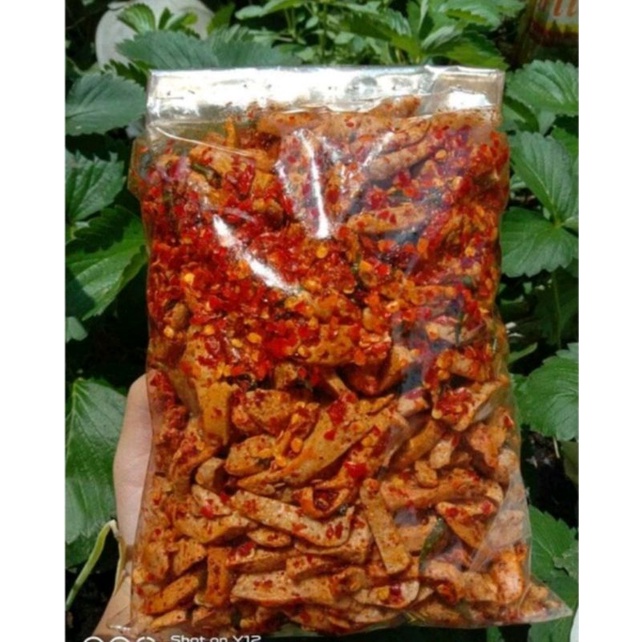 

Makanan - Makanan Ringan - Basreng - Basreng extra daun jeruk - Basreng pedas 500 gram