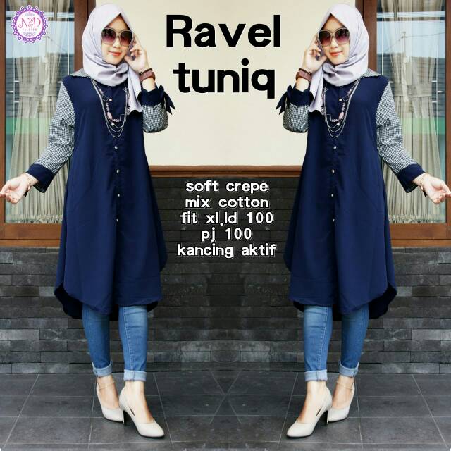 Ravel Tunik by N&D fashion