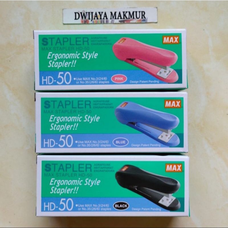 

Stapler MAX HD-50 Hektar Besar