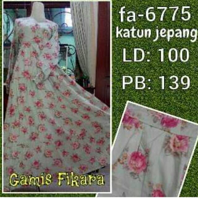 Gamis Katun Jepang ori