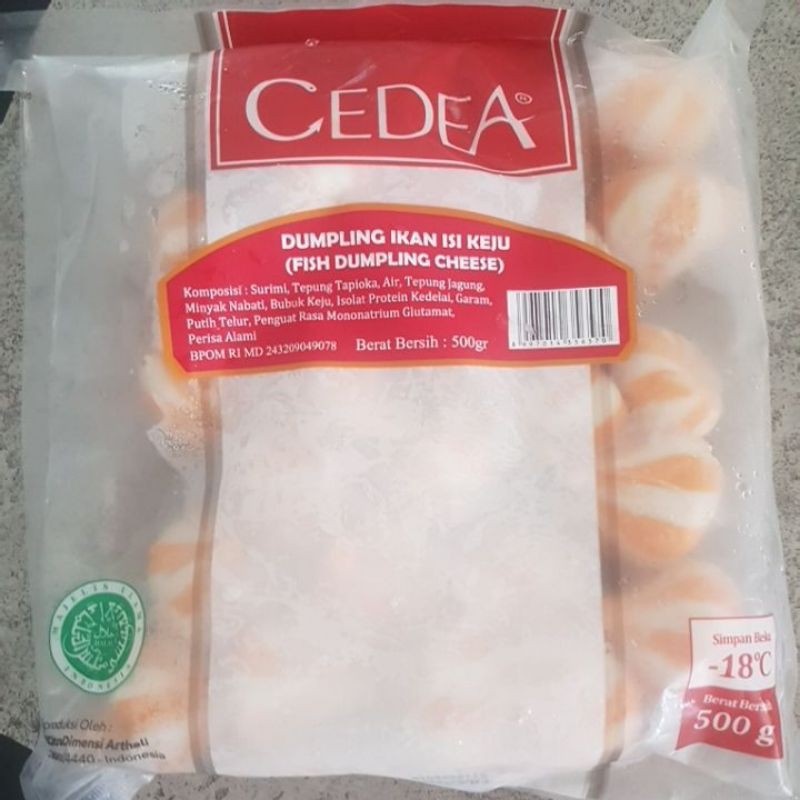 

CEDEA DUMPLING CHEESE 500GR