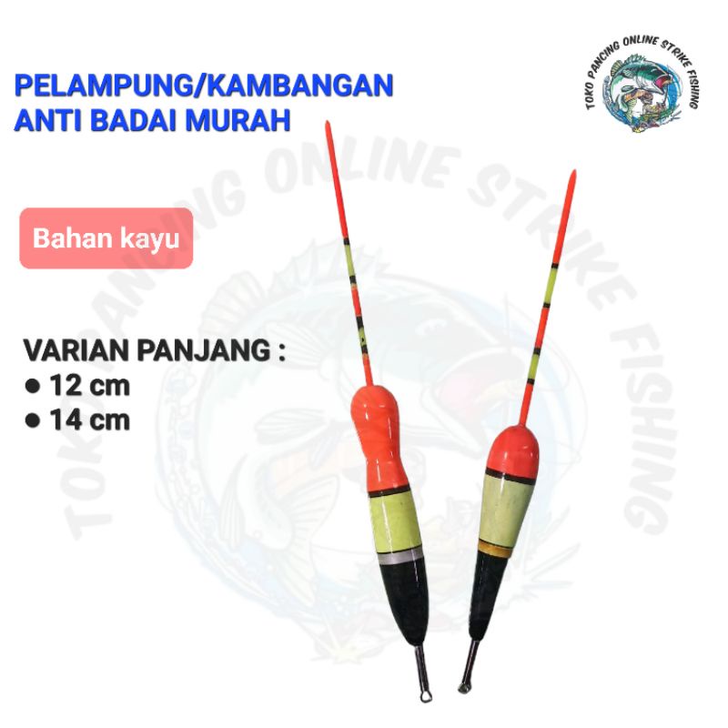 PELAMPUNG/KAMBANGAN ANTI BADAI KAYU MURAH