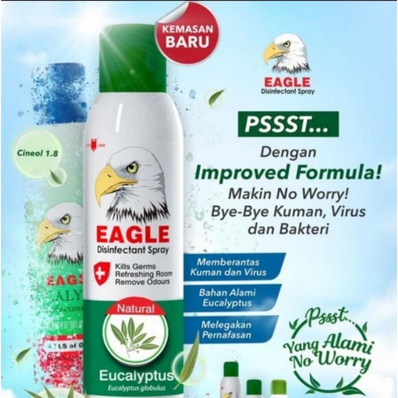 Eagle Eucalyptus Disinfectant spray 500ml Caplang