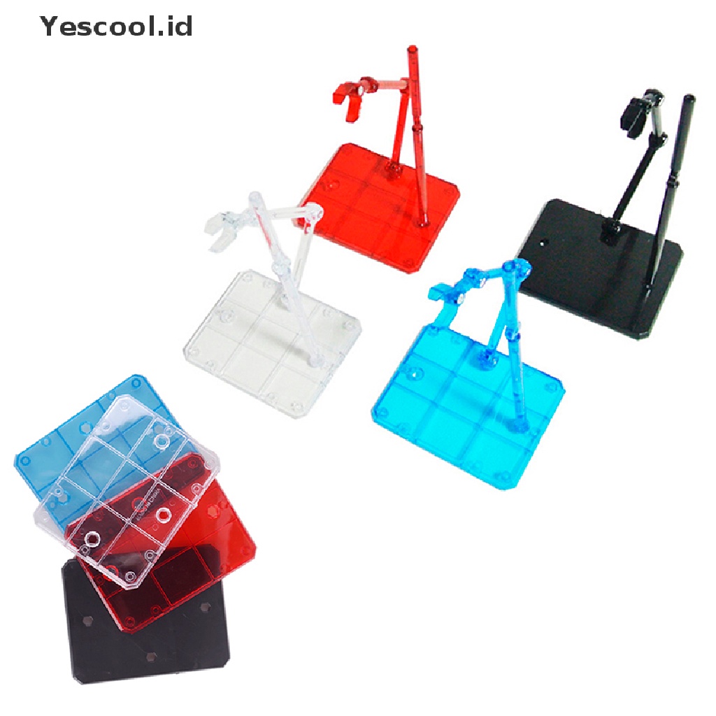【Yescool】 Action figure base suitable display stand bracket for 1/144 HG/RG .
