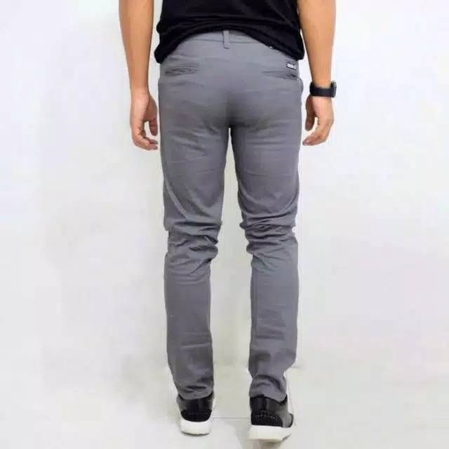 Celana chinos pria SQUAD-ID original