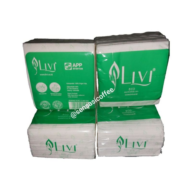 TISSUE LIVI ECO Multipurpose 150's