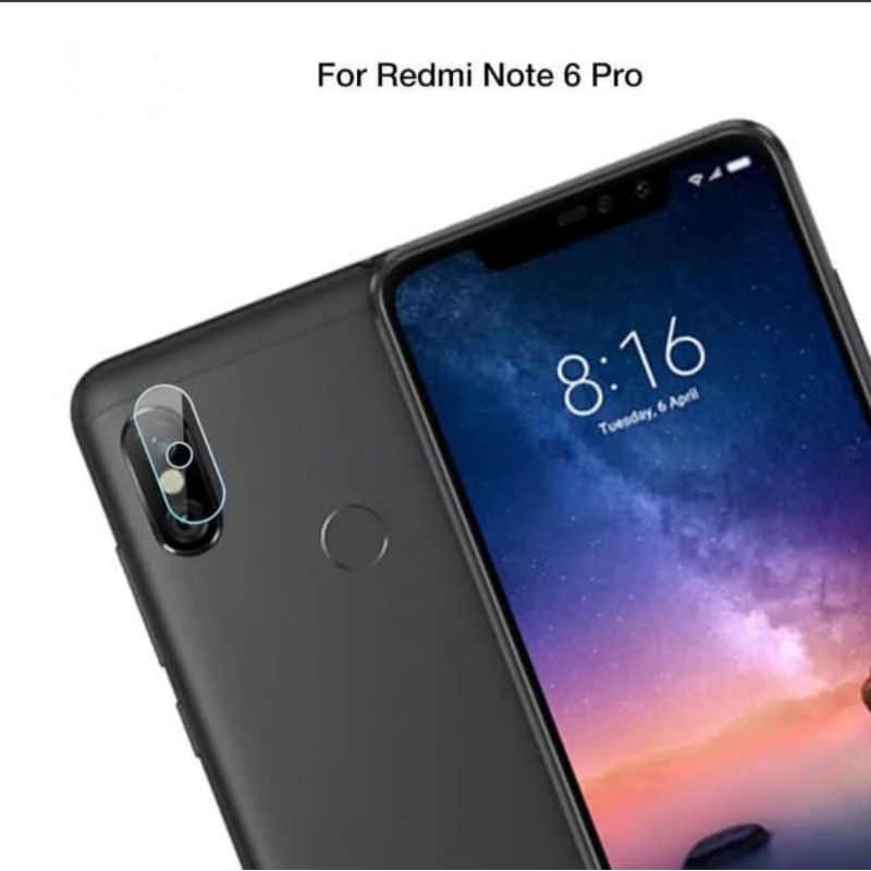 Xiaomi Redmi Note 6 Pro Tempered Glass Camera Anti Gores Kamera Belakang