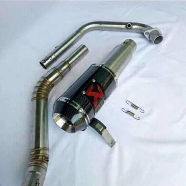 Knalpot Akrapovic carbon pnp cbr150r facelift