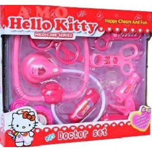 DOCTOR SET HELLO KITTY - MAINAN ANAK DOKTER DOKTERAN