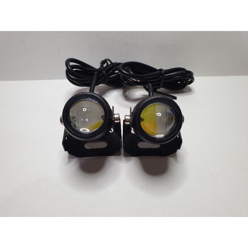 Lampu Motor/Mobil Laser gun 2 warna Putih kuning Kualitas grade A Super Terang Termurah-3