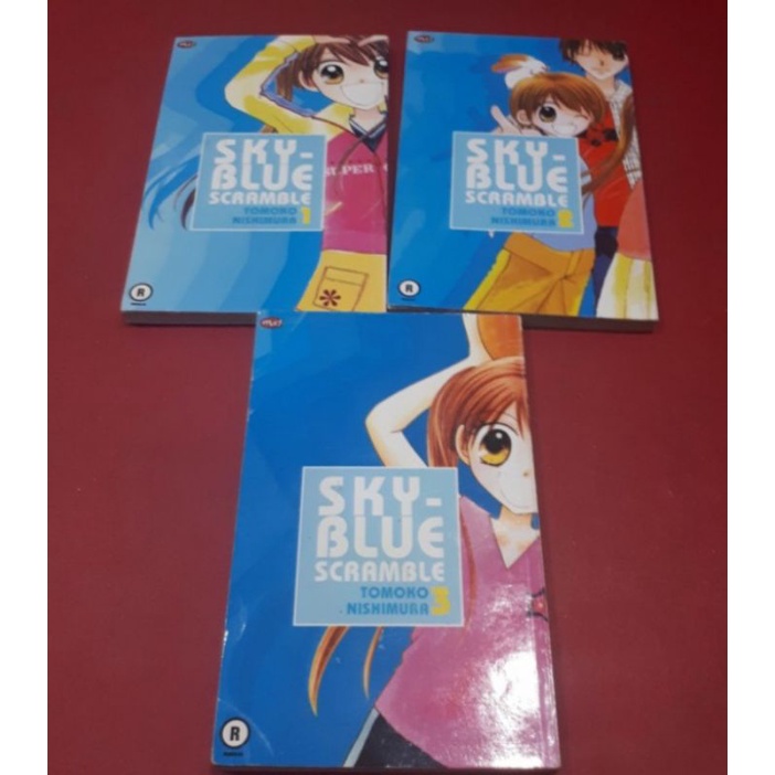 Komik Sky-Blue Scramble 1-3end