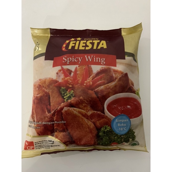 

Golden Fiesta Spicy Wings 500gr termurah