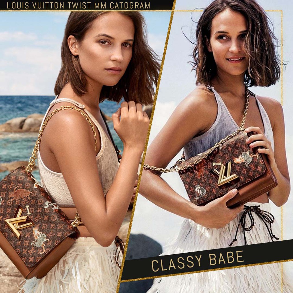Louis Vuitton Twist Handbag Limited Edition Grace Coddington