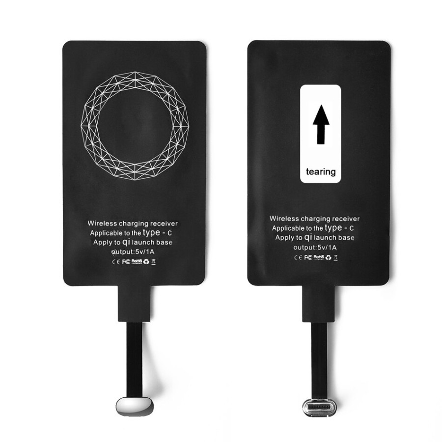 Wireless charging Qi reciever Choetech type-c for android all phone 1A wp-typec-301