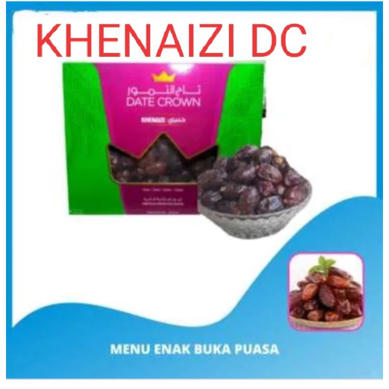 

kurma DC date crown kenezi khenaizi 1kg asli arab