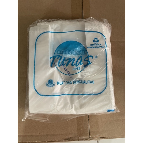 KANTONG PLASTIK KRESEK PUTIH SUSU 15-28