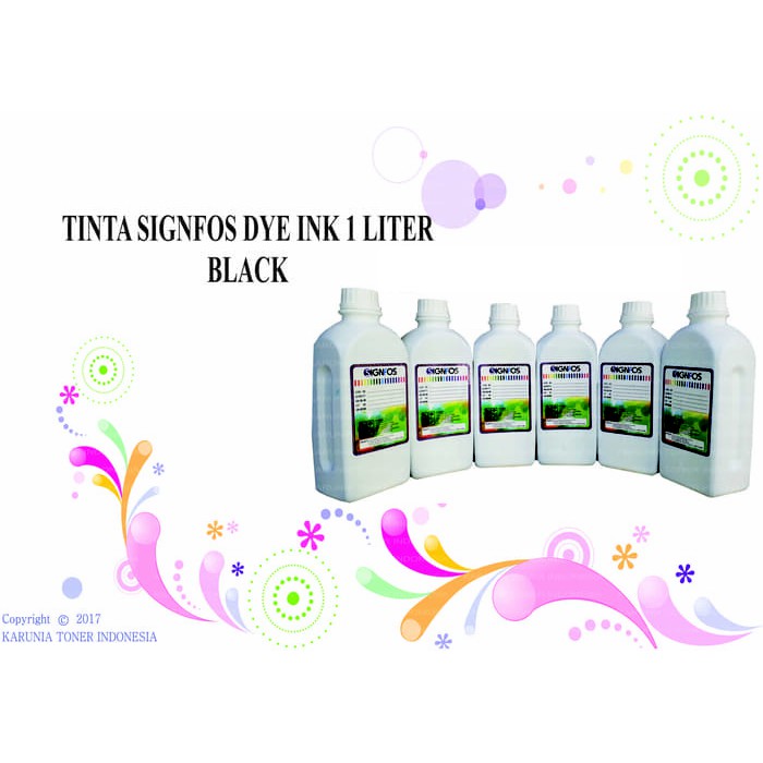 TINTA SIGNFOS DYE INK 1 LITER BLACK