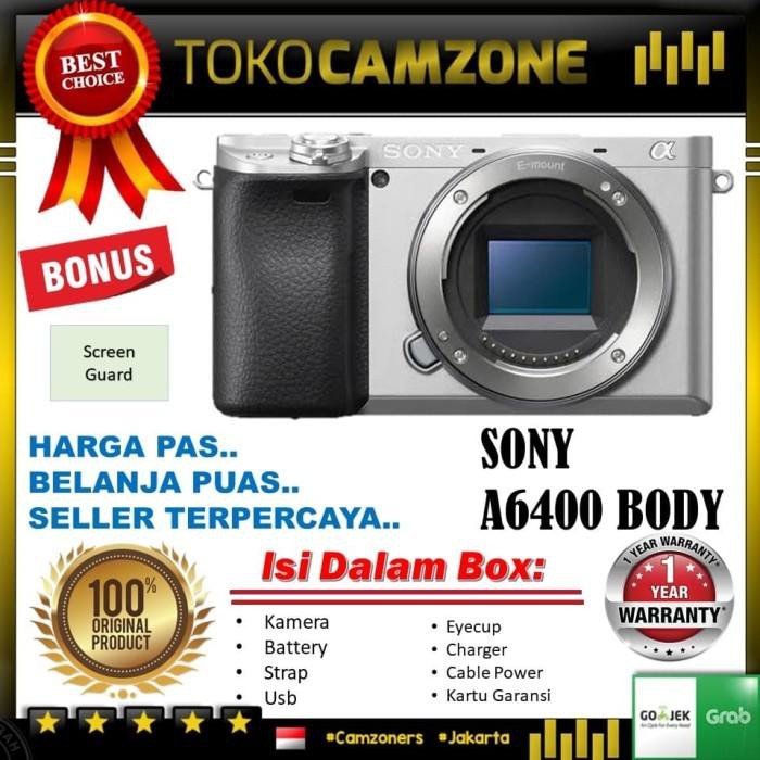 "KD" Sony Alpha a6400 Mirrorless Digital Camera / sony a6400 - Hitam