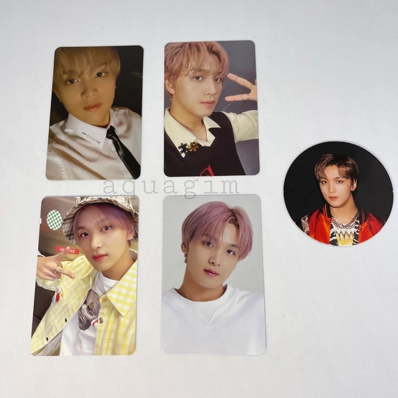 Photocard Haechan NCT Sticker Jewel/ Favorite Classic/ Season’s Greeting 2022/ Season’s Greeting 202