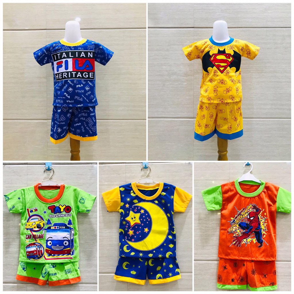 Owlet Baju  Setelan Anak  Laki Laki Banyak Gambar  Shopee 