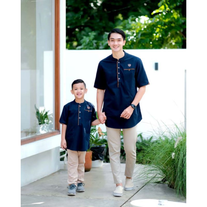 Koko Couple Ayah Dan Anak Premium ORIGINAL NAYFAR - Kurta Pakistan Couple