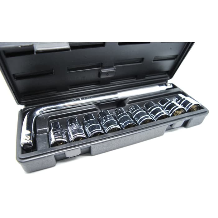 Crest Alat Perkakas Kunci Pas 10 in 1 + Tool Box