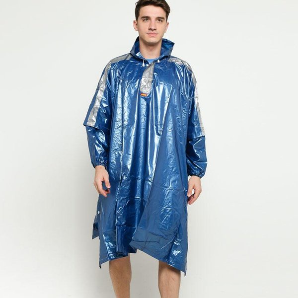 Jas Hujan Ponco Lengan Batman Funtastic Elmondo (Bahan Karet)