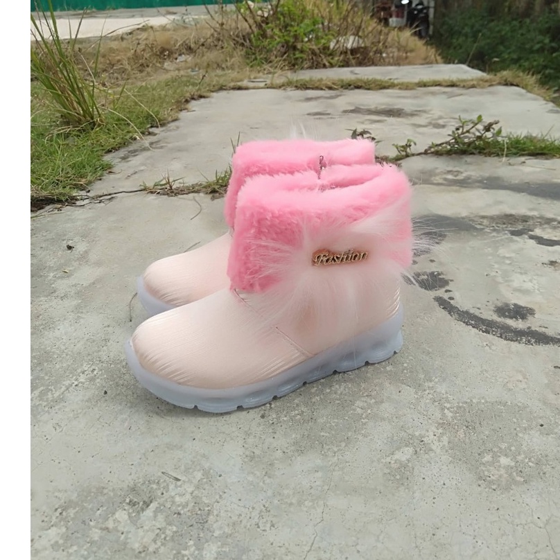 sepatu boot anak model terbaru azqia shoes